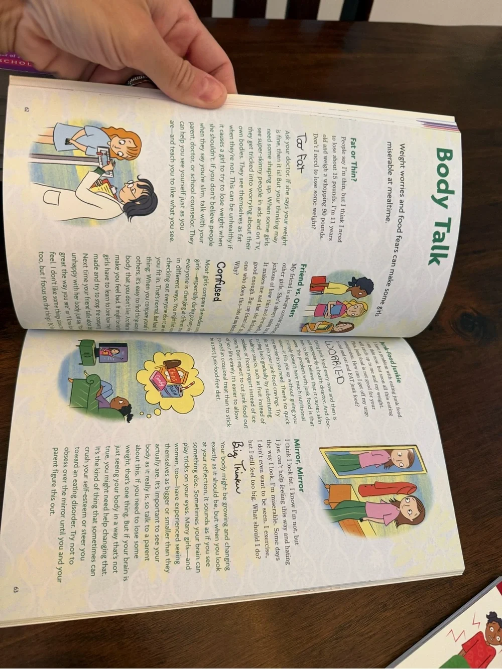 American Girl Puberty & Kids Feelings Book Set - White/Purple Covers